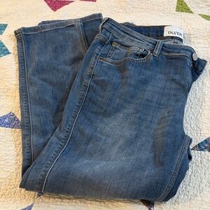 DUER Women's Straight Leg Jeans - Blue